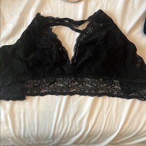 Elegant Black Lace Bralette